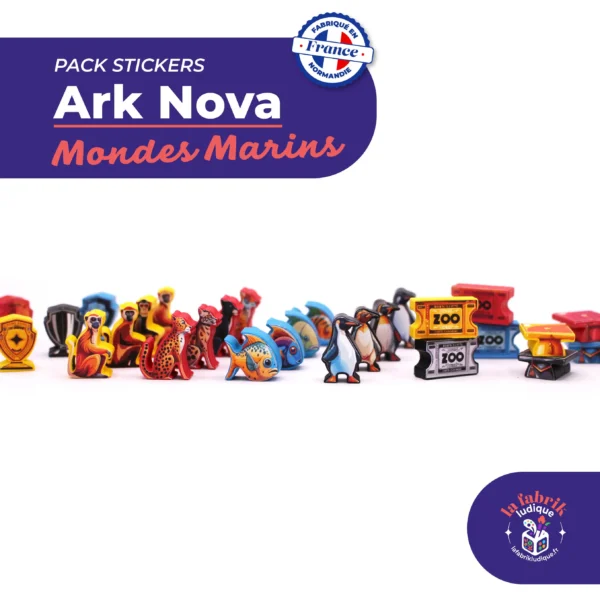 Sticker Ark Nova Mondes Marins