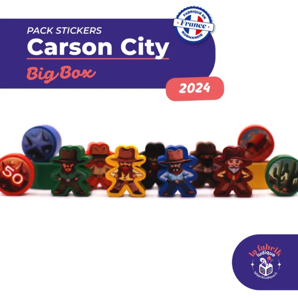 Stickers Carson City Big Box 2024