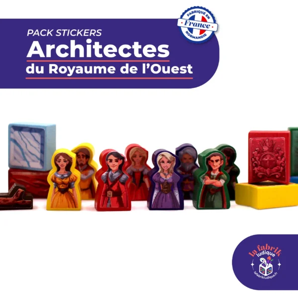 Stickers Architectes du Royaume de l'Ouest