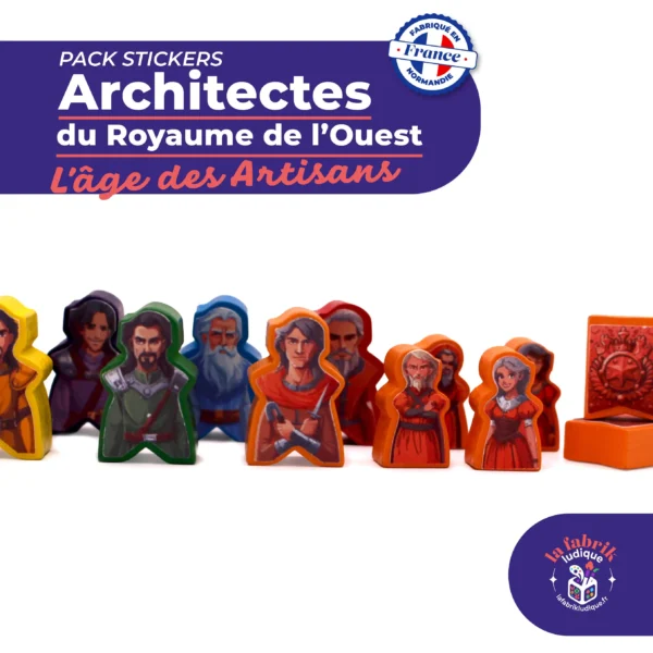 Stickers Architectes du Royaume de l'Ouest L'age Des Artisans