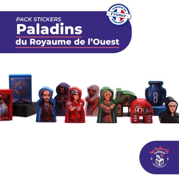 Stickers Paladins du Royaume de l'Ouest