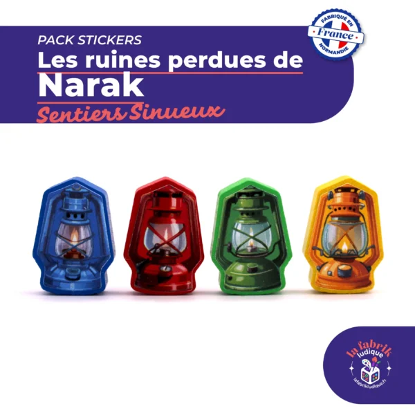 Stickers Narak Sentiers Sinueux