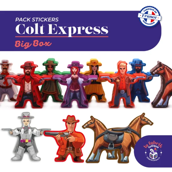 Stickers Colt Express - Big Box