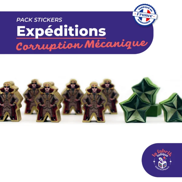 Stickers Expeditions Extension Corruption Mecanique