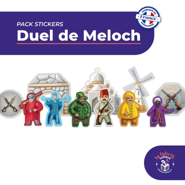 Stickers Duel de Meloch