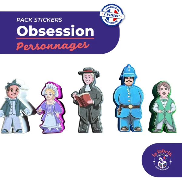 Stickers Obsession - Extension Personnages